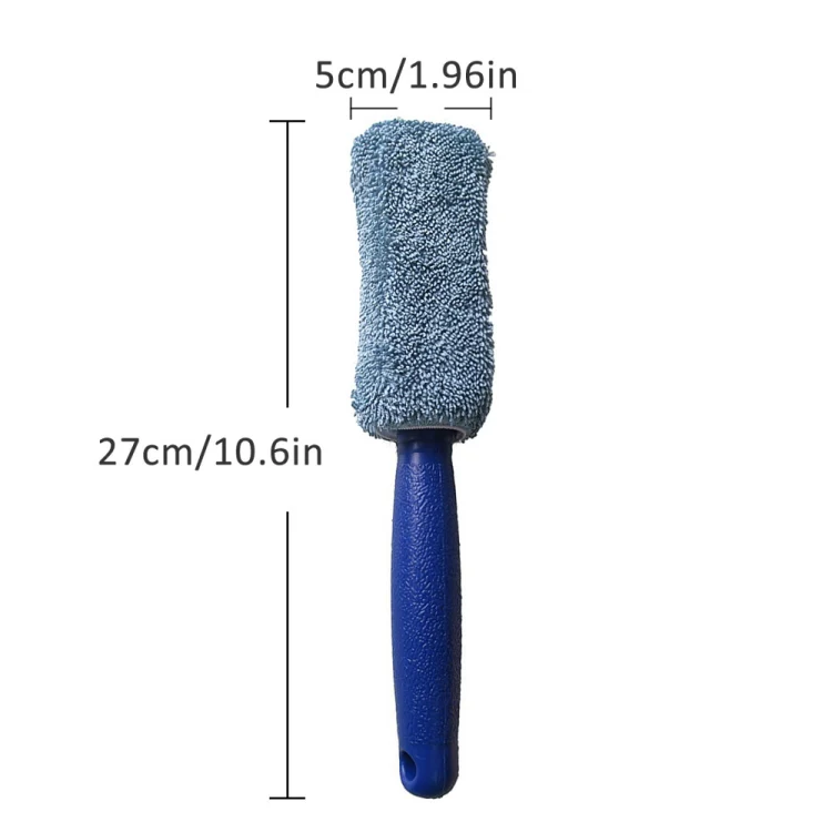 Fiber Long Shank Tire Brush(Green) - Image 3