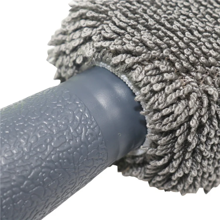 Fiber Long Shank Tire Brush(Green) - Image 5