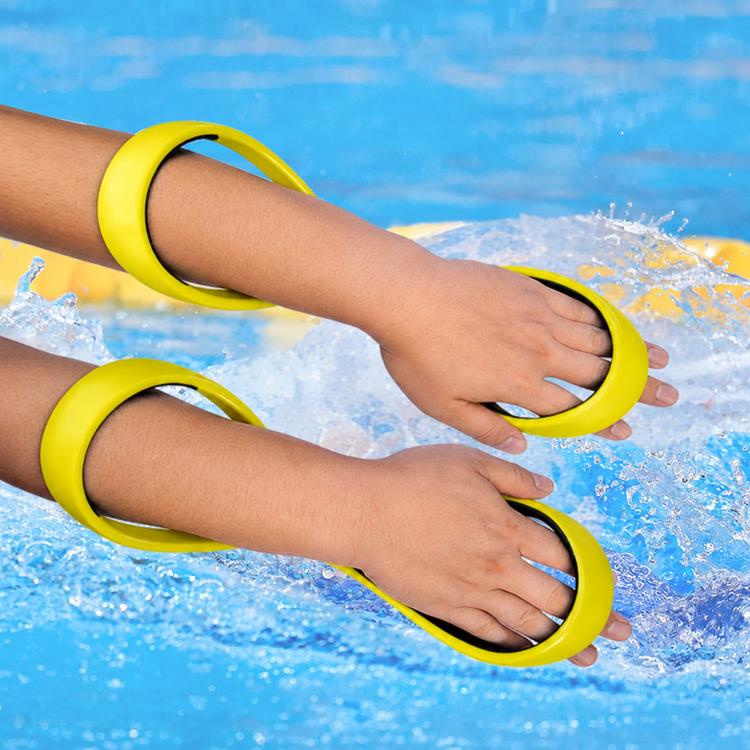 Figure-eight Swimming High Elbow Device Arm Corrector(Yellow Size L Adult)