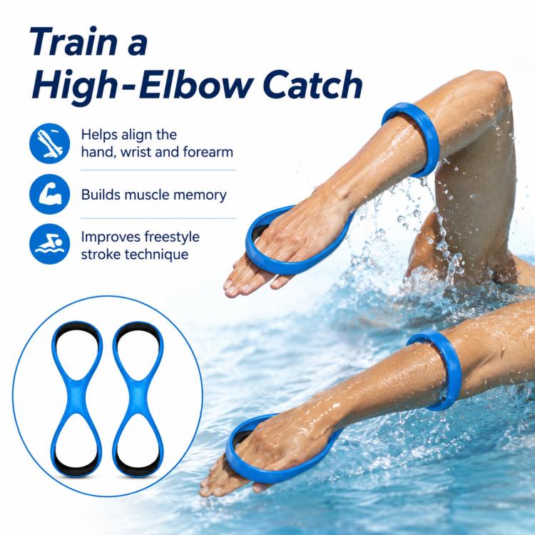 Figure-eight Swimming High Elbow Device Arm Corrector(Yellow Size L Adult) - Image 7