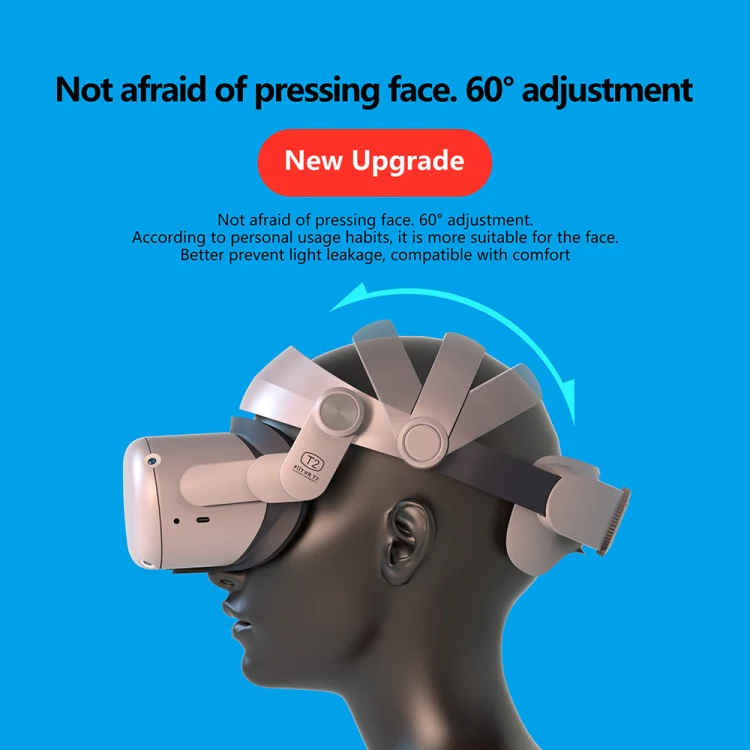 FIITVR T2 Adjustable VR Headset Hood Headband for Oculus Q2 - Image 9