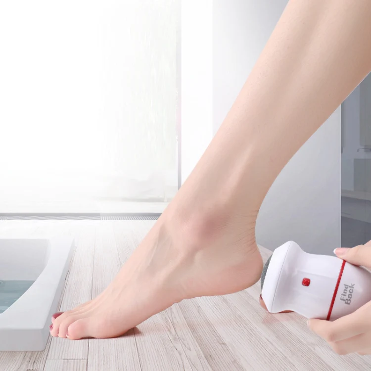 Find Back USB Foot Grinder Peeling Pedicure Artifact Foot Care Appliance(Red) - Image 3