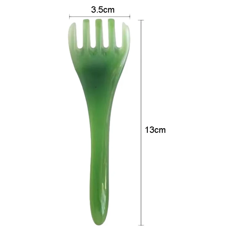 Five Claws Massager Meridian Stress Reducing Massage Comb(Green) - Image 3