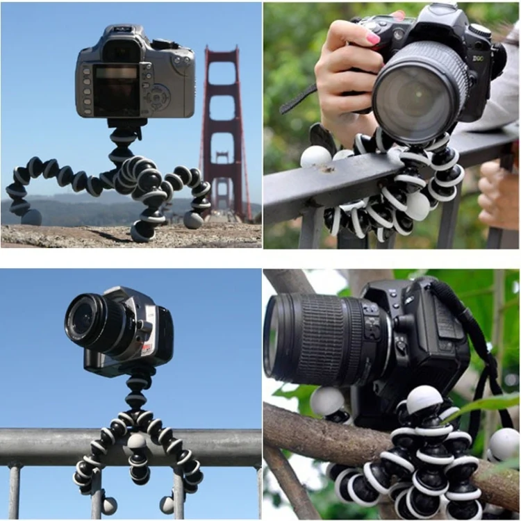 Flexible Grip Camera Tripod  for Mini Digital Camera(Black) - Image 10