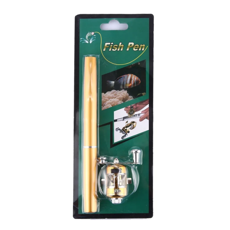 Flywheel Pen Style Fishing Rod(Gold) - Image 10
