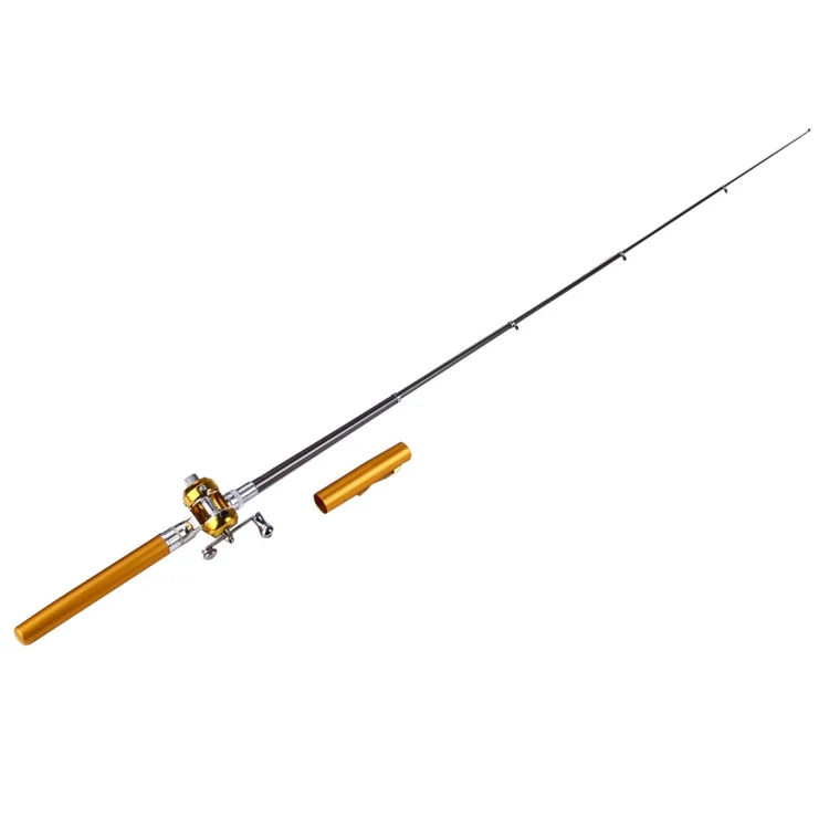 Flywheel Pen Style Fishing Rod(Gold) - Image 5