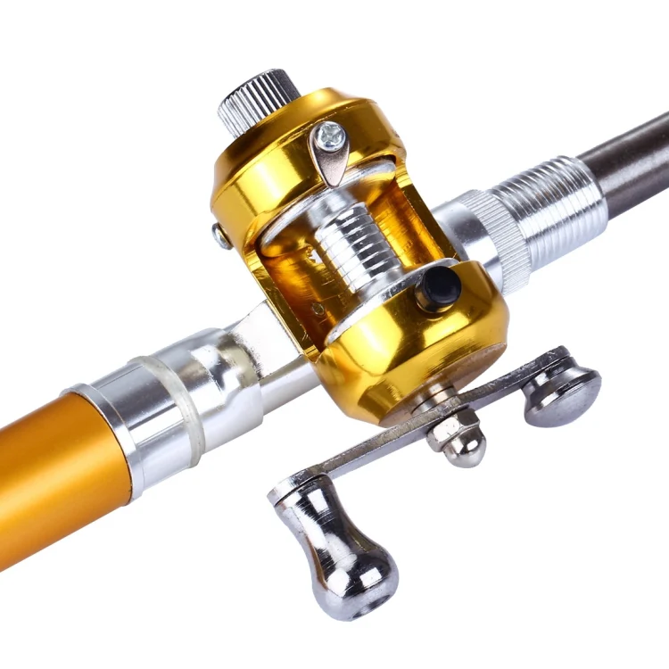Flywheel Pen Style Fishing Rod(Gold) - Image 6