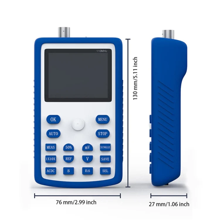 FNIRSI 1C15 Handheld Mini Portable Digital Oscilloscope With EU Plug - Image 3