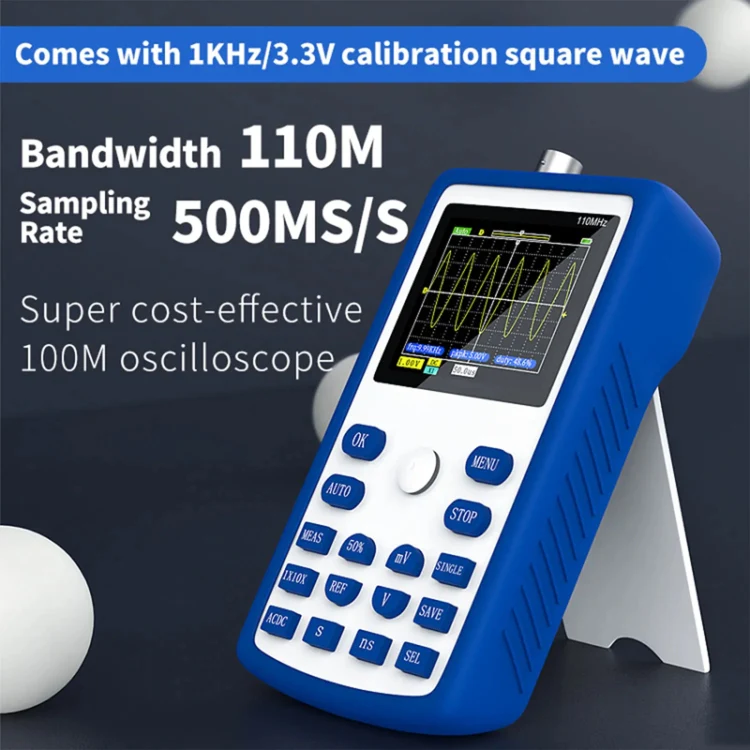 FNIRSI 1C15 Handheld Mini Portable Digital Oscilloscope With EU Plug - Image 8