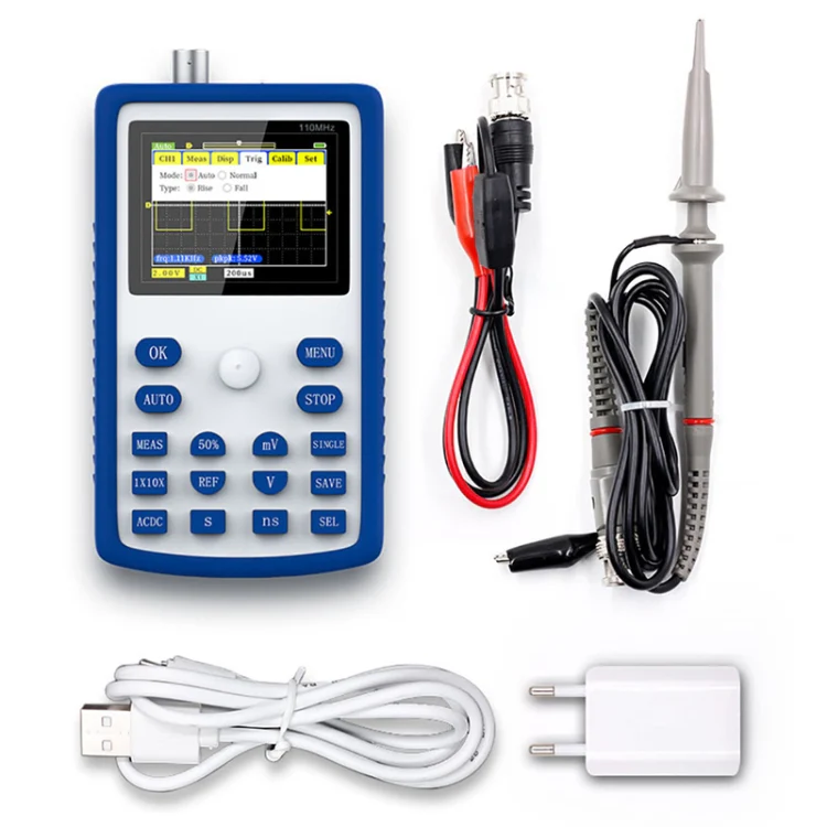 FNIRSI 1C15 Handheld Mini Portable Digital Oscilloscope With EU Plug - Image 9