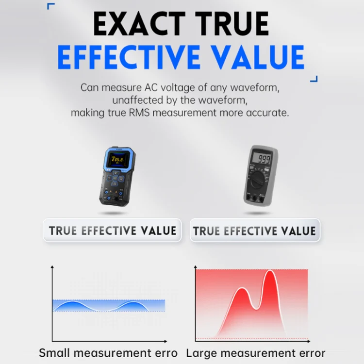 FNIRSI Fully Automatic Digital Display High Precision Intelligent Multimeter(DMT-99) - Image 9