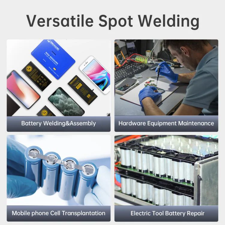 FNIRSI SWM-20 2.4 Inch Color Screen Handheld Dual Pulse Spot Welder With Welding Pen - Image 10