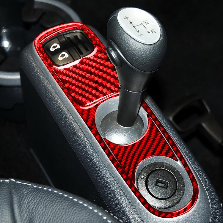 For 2011-2015 Benz Smart Fortwo 3pcs /Set Type C Gearshift Sticker(Red) - Image 6