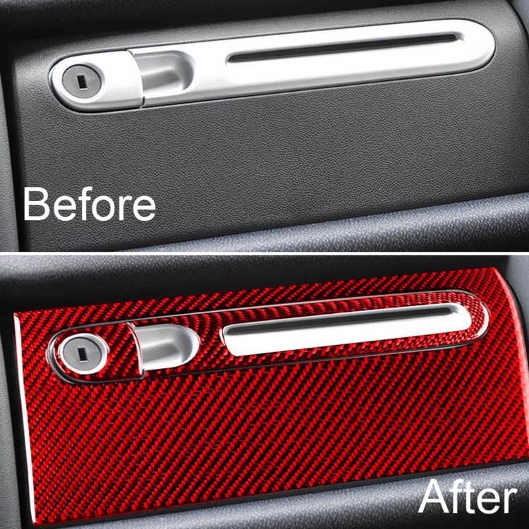 For 2011-2015 Benz Smart Fortwo Left-hand Drive 3pcs /Set Glove Box Sticker(Black) - Image 6
