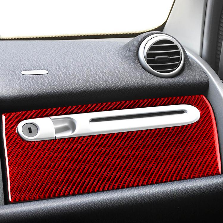 For 2011-2015 Benz Smart Fortwo Left-hand Drive Glove Box Sticker(Black) - Image 6