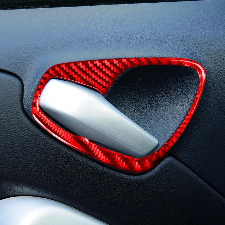 For 2011-2015 Mercedes-Benz Smart Fortwo 2pcs /Set Door Handle Stickers(Red) - Image 5
