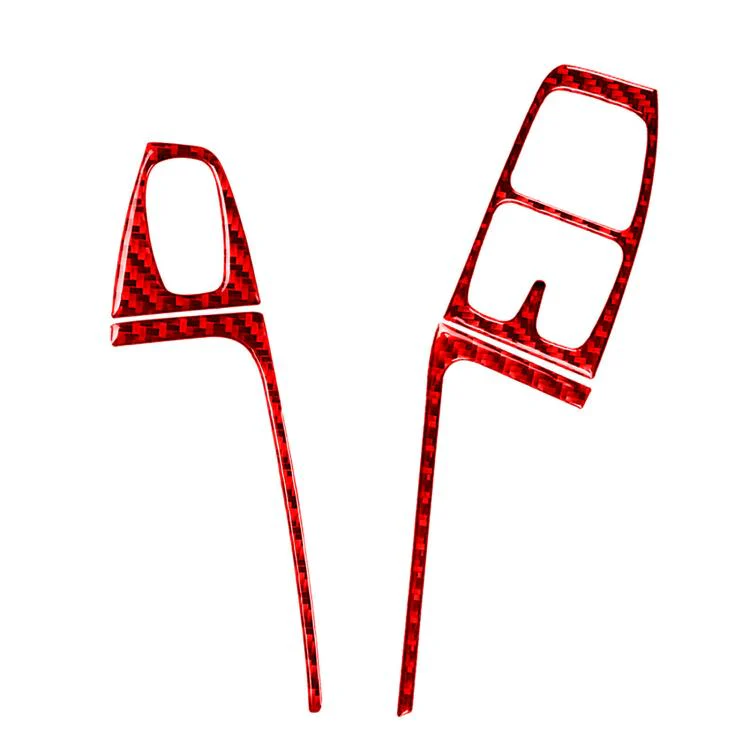 For 2011-2015 Mercedes-Benz Smart Right-hand Drive 4pcs /Set Type A Door Lift Stickers(Red) - Image 2