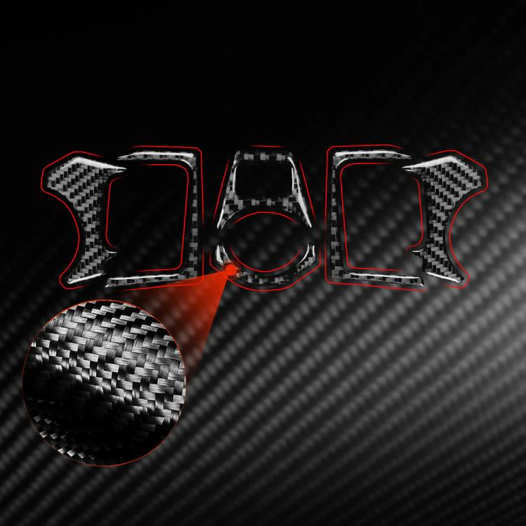 For 2021-2024 Aprilia RS 660 6pcs /Set Car Interior Decoration Sticker(Red) - Image 4