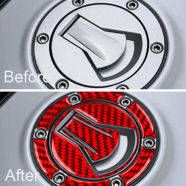 For 2021-2025 Aprilia RS 660 8pcs /Set Fuel Tank Cap Sticker(Red) - Image 6