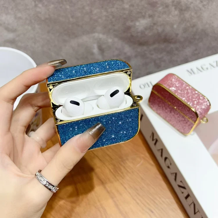 For AirPods 3 Glitter Wireless Earbuds Box Protective Case(White) - Image 4