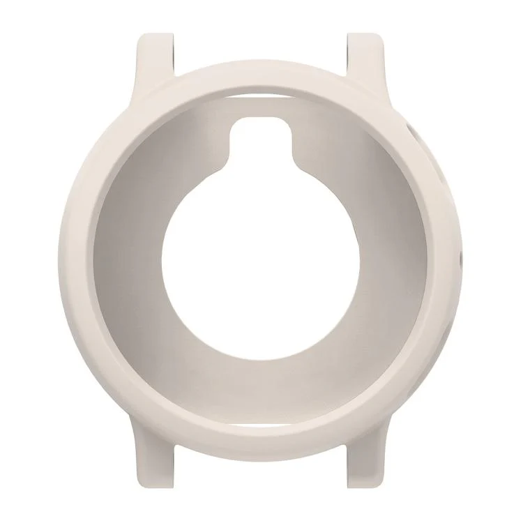For Amazfit Active Max Silicone Watch Protective Case(Ivory White) - Image 2