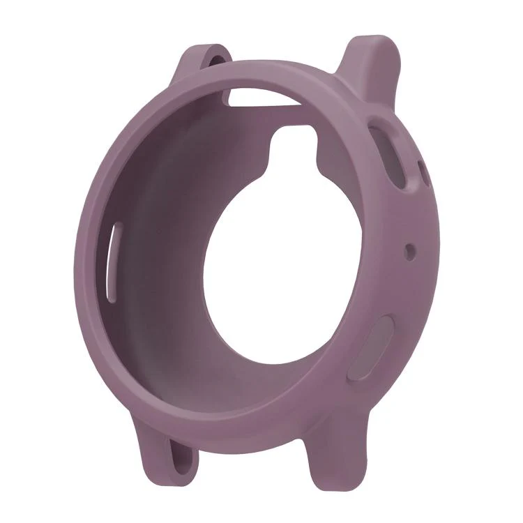 For Amazfit Active Max Silicone Watch Protective Case(Smoky Purple)