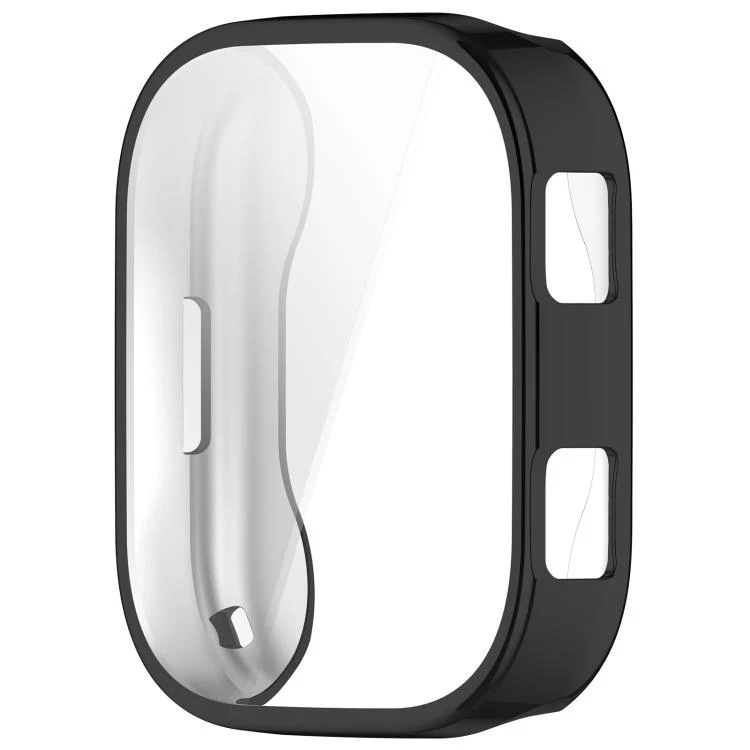 For Amazfit Bip Max Electroplated TPU Full Coverage Watch Protective Case(Black) - Image 4