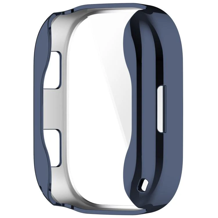 For Amazfit Bip Max Electroplated TPU Full Coverage Watch Protective Case(Blue) - Image 5