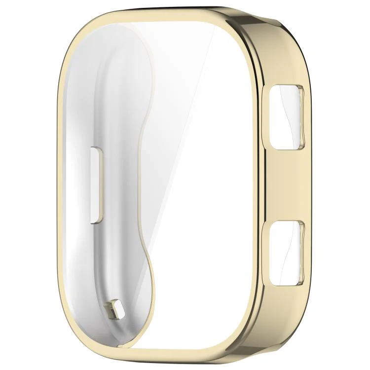 For Amazfit Bip Max Electroplated TPU Full Coverage Watch Protective Case(Light Gold) - Image 4