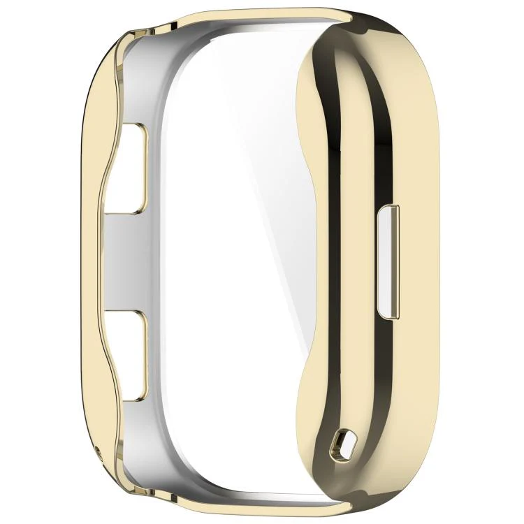 For Amazfit Bip Max Electroplated TPU Full Coverage Watch Protective Case(Light Gold) - Image 5