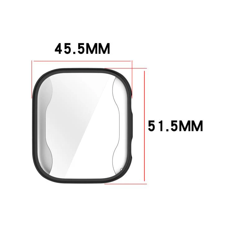 For Amazfit Bip Max Electroplated TPU Full Coverage Watch Protective Case(Transparent) - Image 8