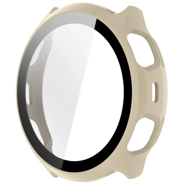 For Amazfit Cheetah 2 Pro / Cheetah 2 Ultra Tempered Film Integrated PC Watch Protective Case(Ivory White) - Image 4