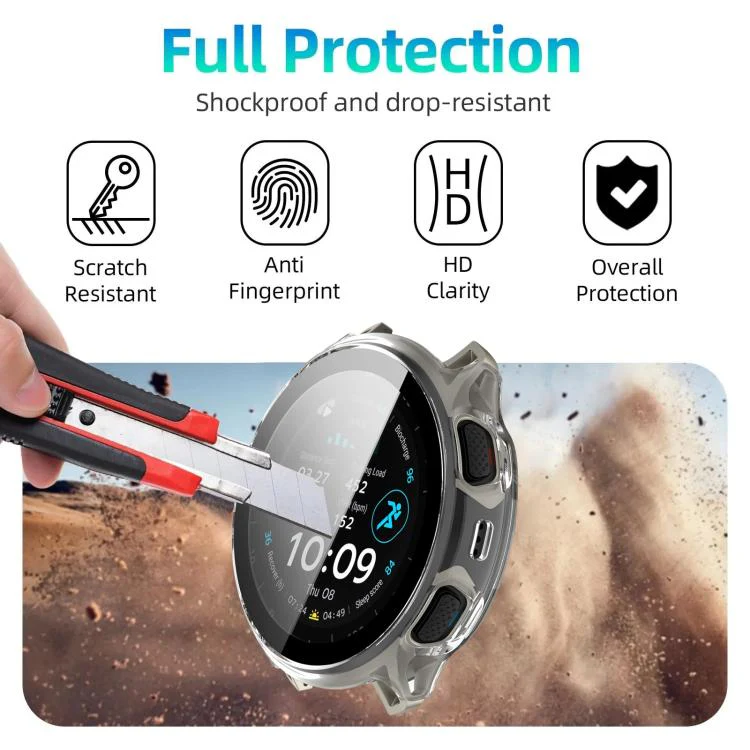 For Amazfit Cheetah 2 Pro / Cheetah 2 Ultra xDfind Film Integrated PC Watch Protective Case(Transparent) - Image 4