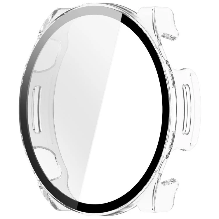For Amazfit Cheetah 2 Ultra Tempered Glass Film Integrated PC Watch Protective Case(Transparent) - Image 4