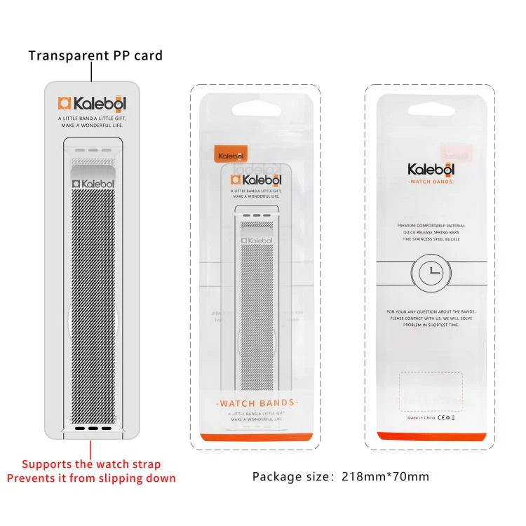 For Apple Watch 42mm / 41mm / 40mm / 38mm Kalebol Double Link Milanese Double Magnetic Stainless Steel Watch Band(Starlight) - Image 6