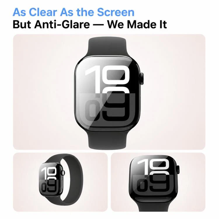 For Apple Watch SE/Series 6/5/4 40mm Screen Protector Anti-Glare HD Clear Protective Film - Image 5
