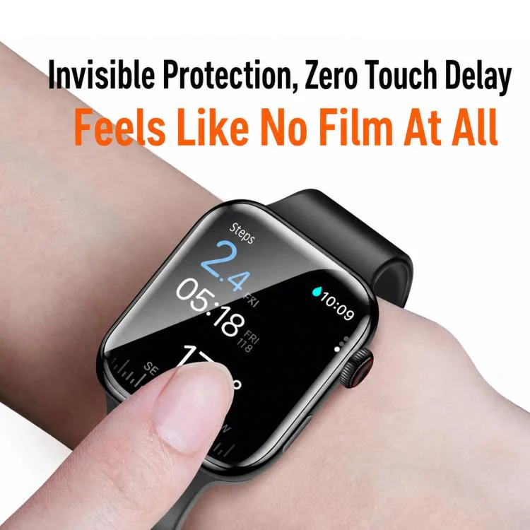 For Apple Watch Series 10 42mm Screen Protector Anti-Glare HD Clear Protective Film - Image 6