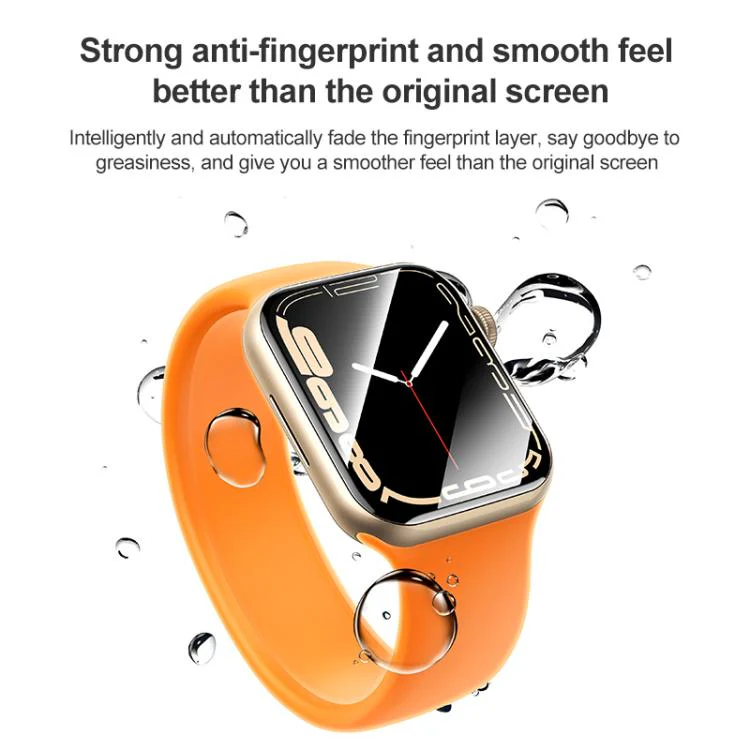For Apple Watch Series 6 / 5 / 4 / SE 44mm Soft Hydrogel Film Watch Screen Protector with Locator - Image 6