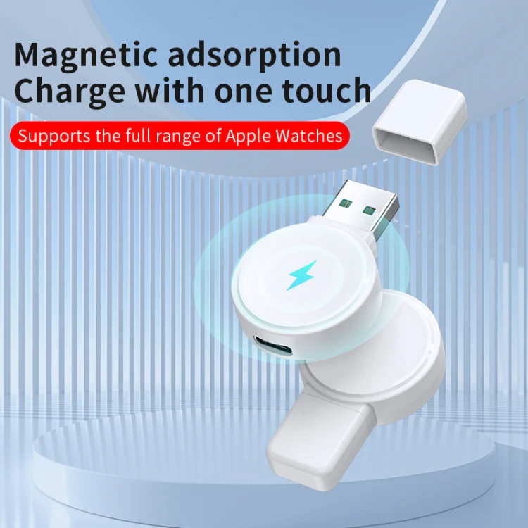 For Apple Watch Series X53 Portable Wireless Charger(Black) - Image 3