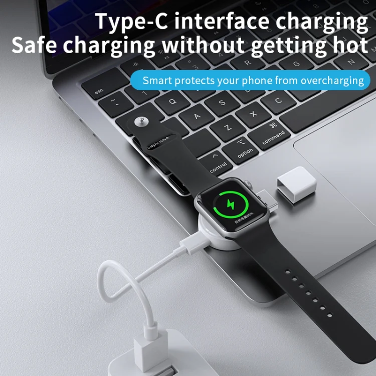 For Apple Watch Series X53 Portable Wireless Charger(Black) - Image 8