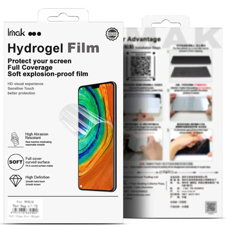 For Apple Watch Ultra 1/2/3 49mm 2pcs imak Curved Full Screen Hydrogel Film Protector - Image 6