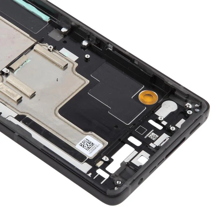 For Asus Zenfone 12 Ultra Middle Frame Bezel Plate with Side Keys (Black) - Image 4