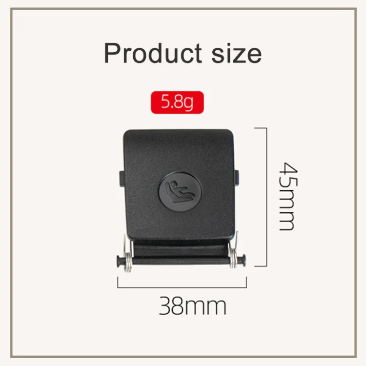 For BMW 3 Series E93 Left Driving Car Child Safety Seat Isofix Switch Cover 5220 9112 425-1(Beige) - Image 3