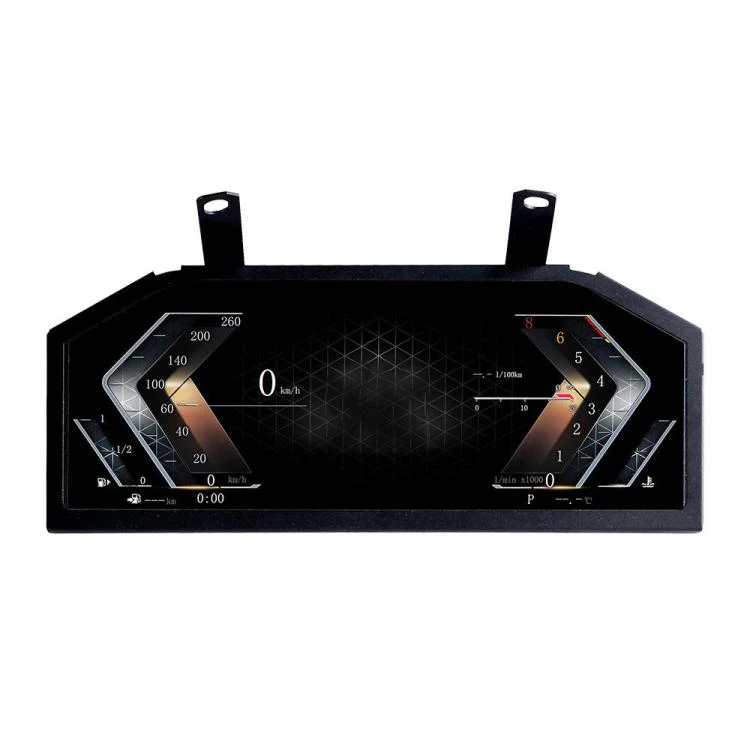 For BMW E70 X5 2006-2013 Car HD LCD Multi-Mode Digital Odometer Speedometer with CarPlay