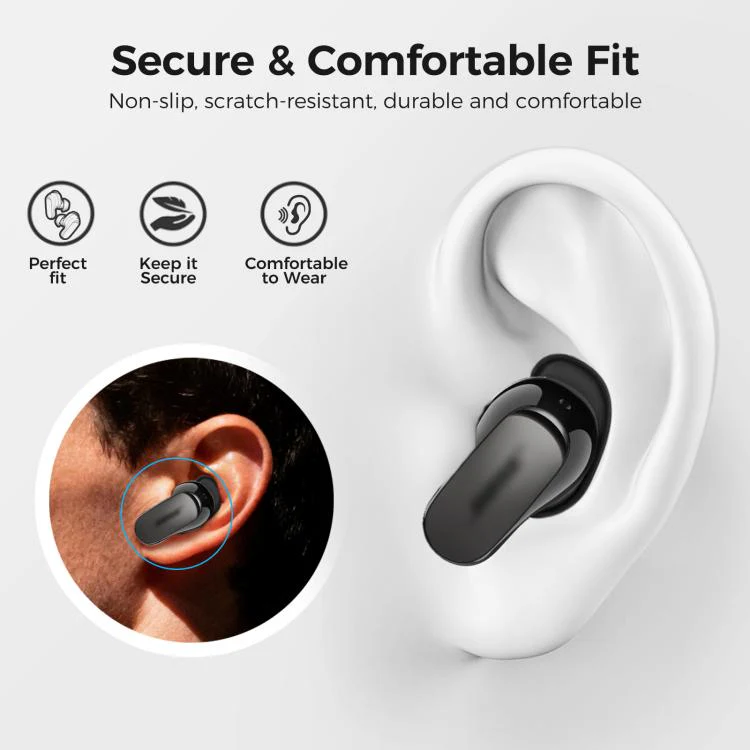For Bose QuietComfort Ultra / Ultra 2 AhaStyle WG197 3pairs Silicone Ear Hooks Anti-Slip Ear Wings Loops(White) - Image 6