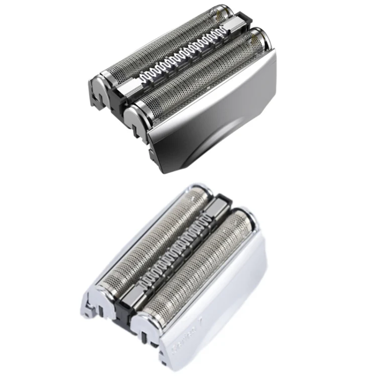 For BRAUN 70S Electric Shaver Silver Mesh Cutter Head Upgraded Version, Style: With Words(Plastic Package) - Image 2