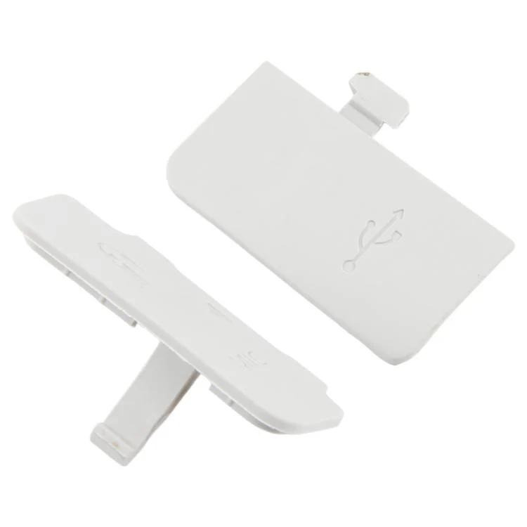 For Canon EOS 200D / EOS 200D II / EOS 250D 2 in 1 USB Cover Cap (White) - Image 3