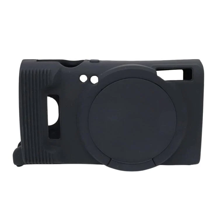 For Canon PowerShot ELPH 360 HS / IXY 650 Soft Silicone Camera Protective Case(Black) - Image 2