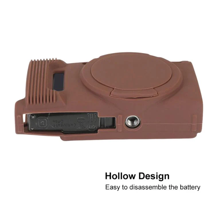 For Canon PowerShot ELPH 360 HS / IXY 650 Soft Silicone Camera Protective Case(Coffee) - Image 7