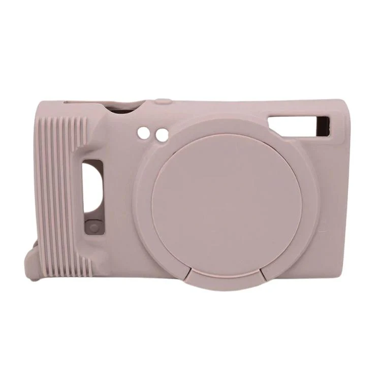 For Canon PowerShot ELPH 360 HS / IXY 650 Soft Silicone Camera Protective Case(Grey) - Image 2